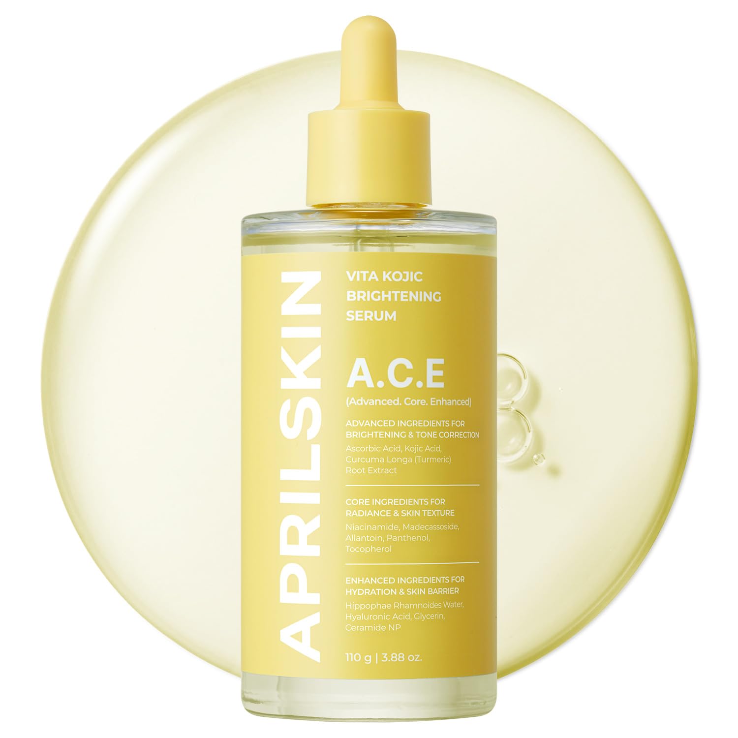 sayaSerment P.A.P. Vitabright Serum4点 A.C.E Vita Kojic Brightening Serum – APRILSKIN US