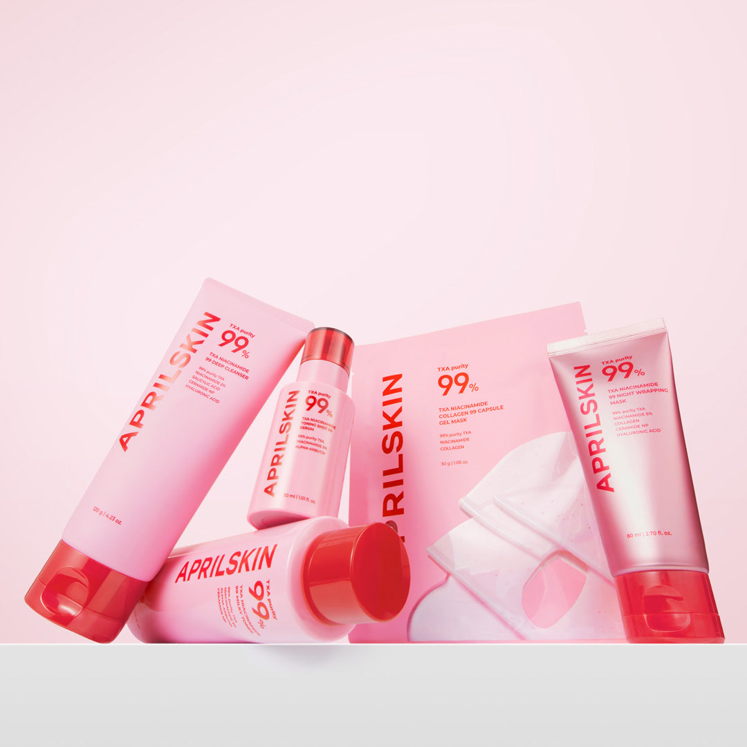 TXA Pink Glow Skincare Full Set