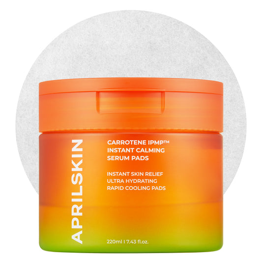 Carrotene IPMP™ Instant Calming Serum Pads - APRILSKIN US