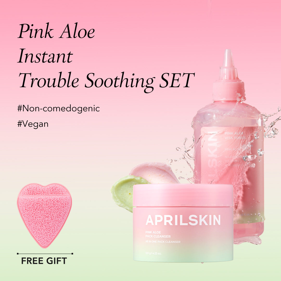 Pink Aloe Instant Trouble Soothing Duo