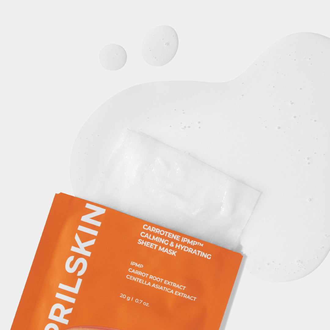 Carrotene IPMP™ Calming & Hydrating Sheet Mask - APRILSKIN US