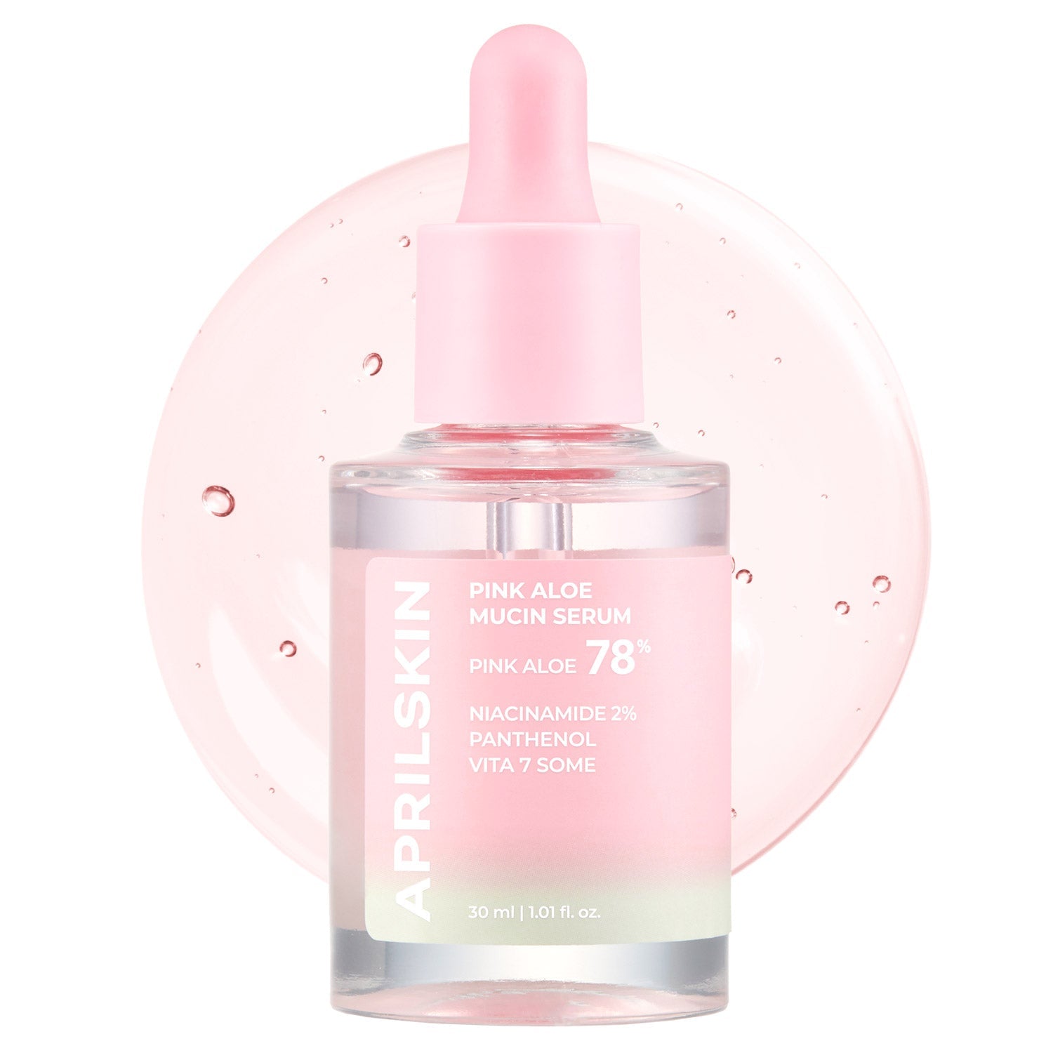 Pink Aloe Mucin Serum - APRILSKIN US
