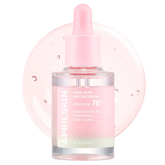 Pink Aloe Mucin Serum - APRILSKIN US