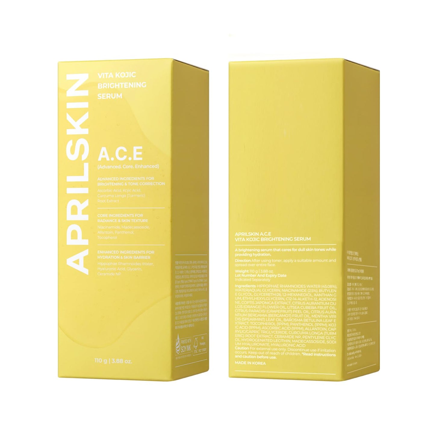 A.C.E Vita Kojic Brightening Serum - APRILSKIN US