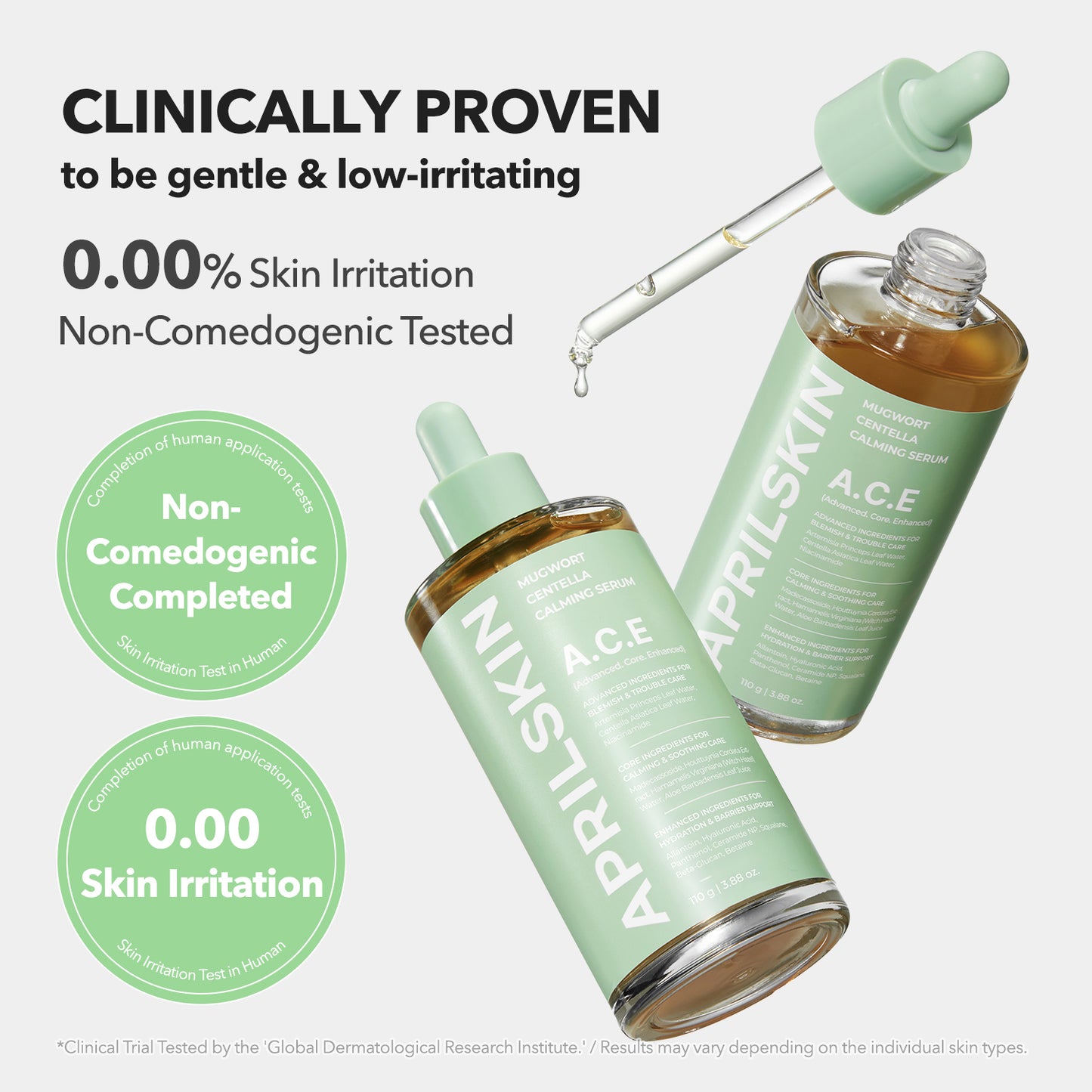 A.C.E Mugwort Centella Calming Serum - APRILSKIN US