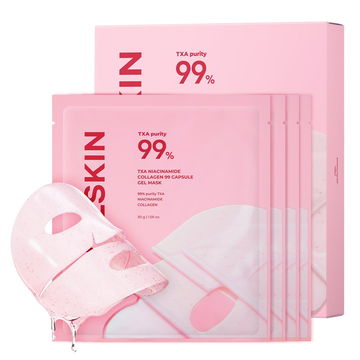 TXA Pink Capsule Overnight Gel Mask