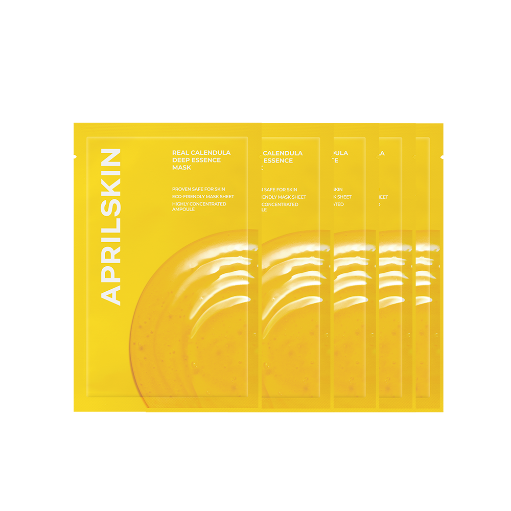 5 Calendula Deep Essence Masks - APRILSKIN US